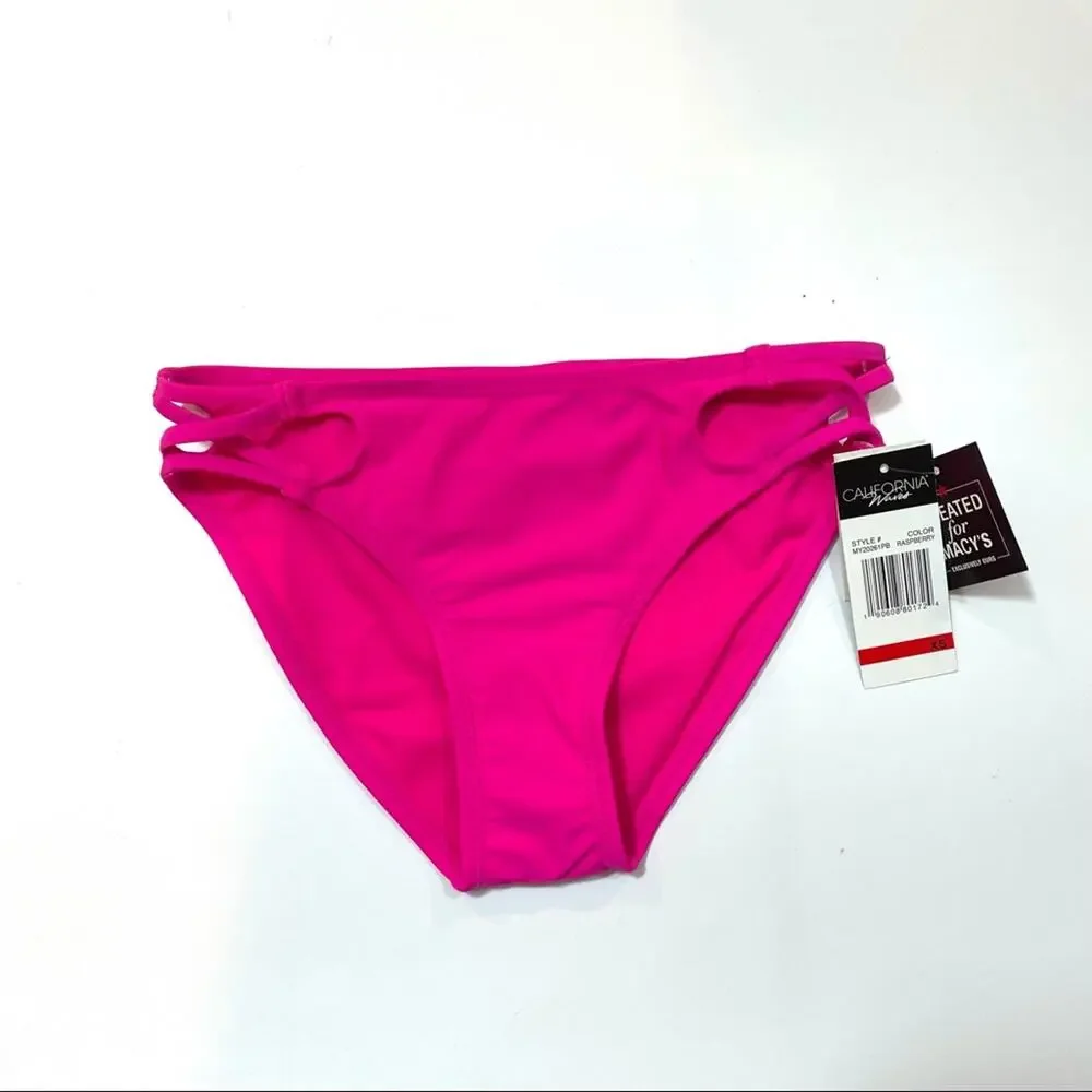 California Waves Junior Strappy Bikini Swim Bottom